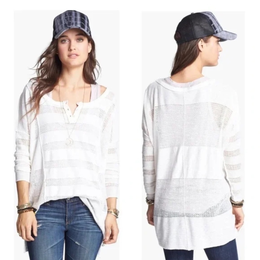 FP ‘Wild Horses’ Linen Blend Henley
Free People